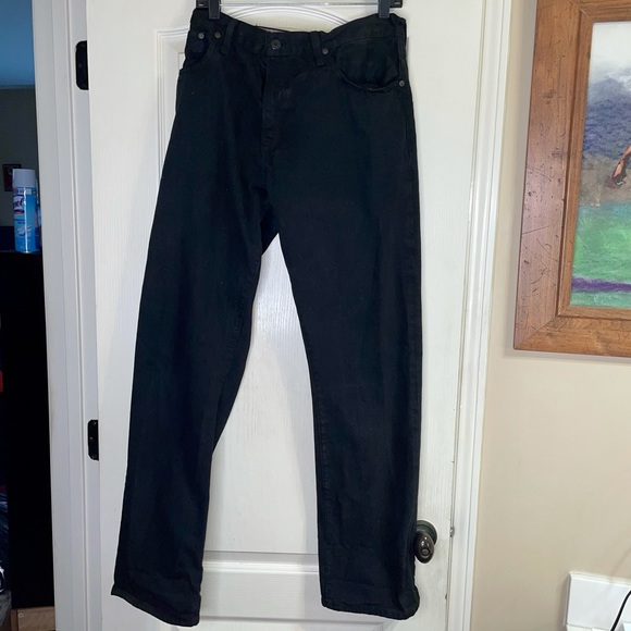 Polo RL Denim 36x34 Black Jeans - Picture 1 of 8